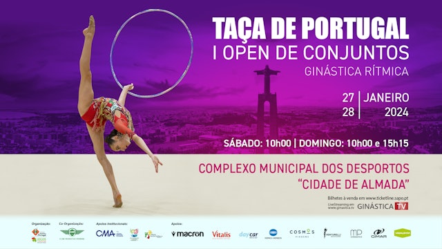 Rítmica | Taça de Portugal e I Open de Conjuntos 2024