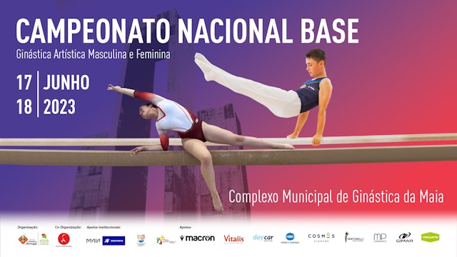 Artística Feminina e Artística Masculina | Campeonato Nacional Base 2023