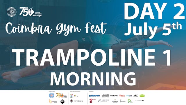 TRAMPOLINE | CGF 2025 | Trampoline 1 | Day 2 | Morning