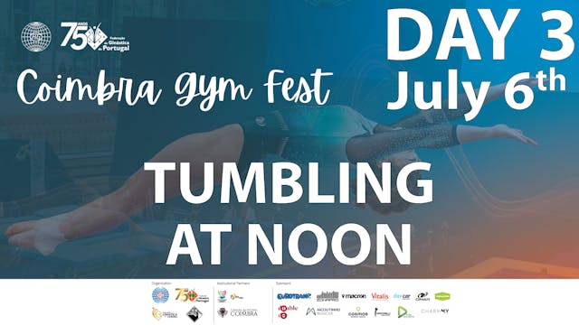 TRAMPOLINE | CGF 2025 | Tumbling | Day 3 | Noon