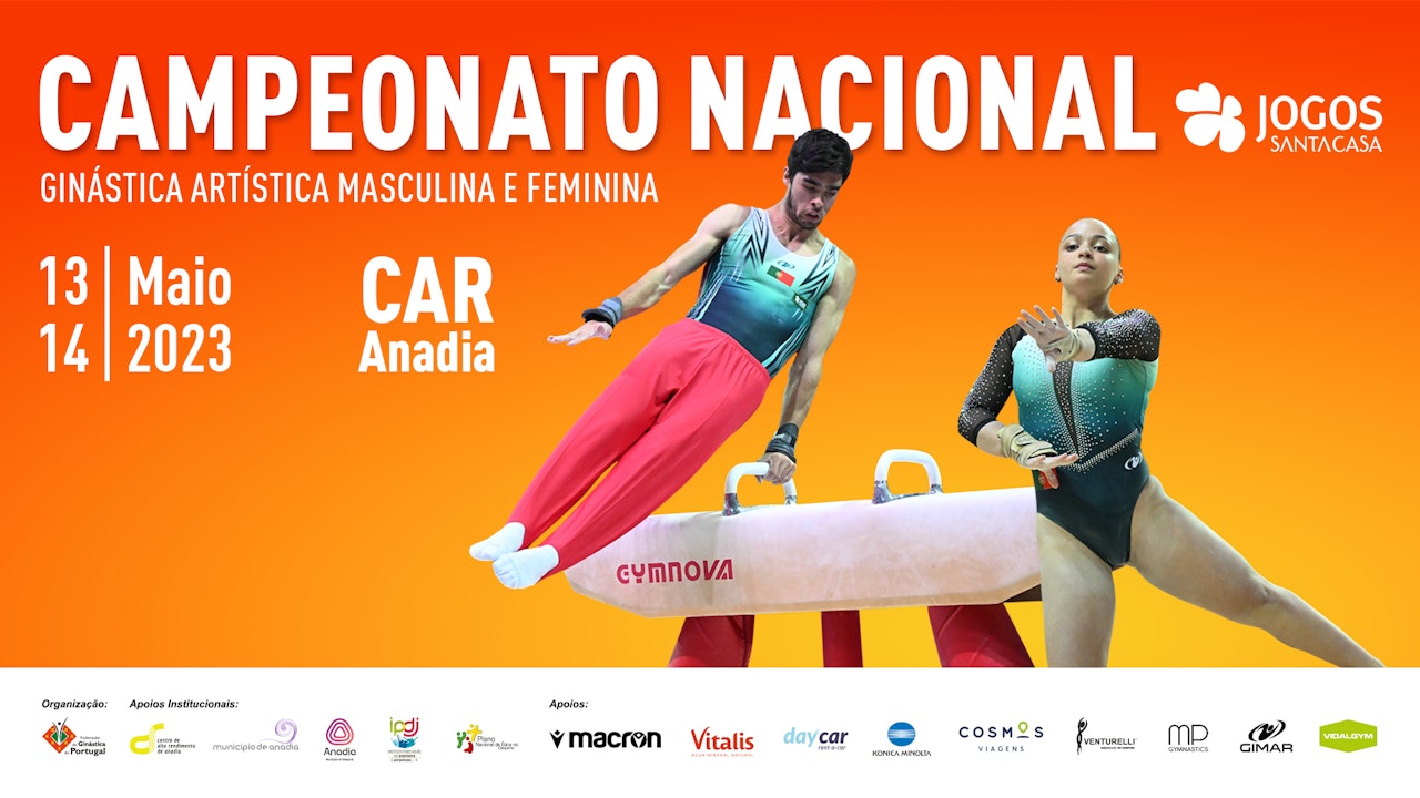 Artística Feminina e Artística Masculina | Campeonato Nacional 1ª e 2ª Divisão
