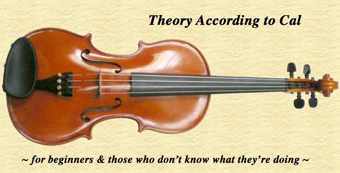 Theory According to Cal