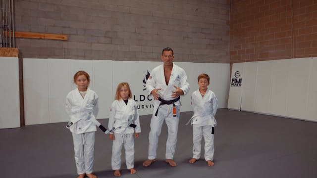03- Jiu Jitsu for Children- Open Guard