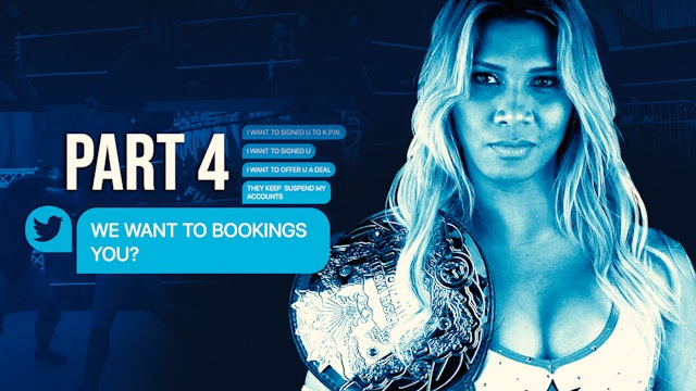 We Want to Bookings You (Part 4)