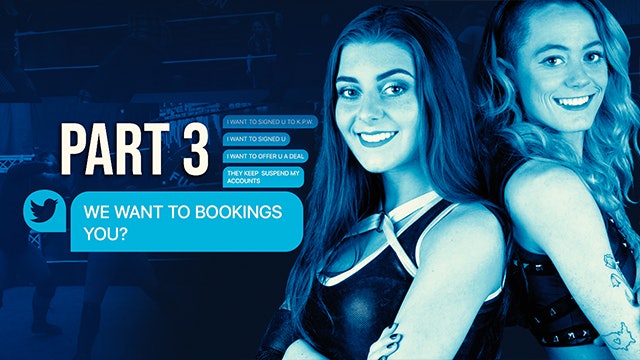 We Want to Bookings You (Part 3)
