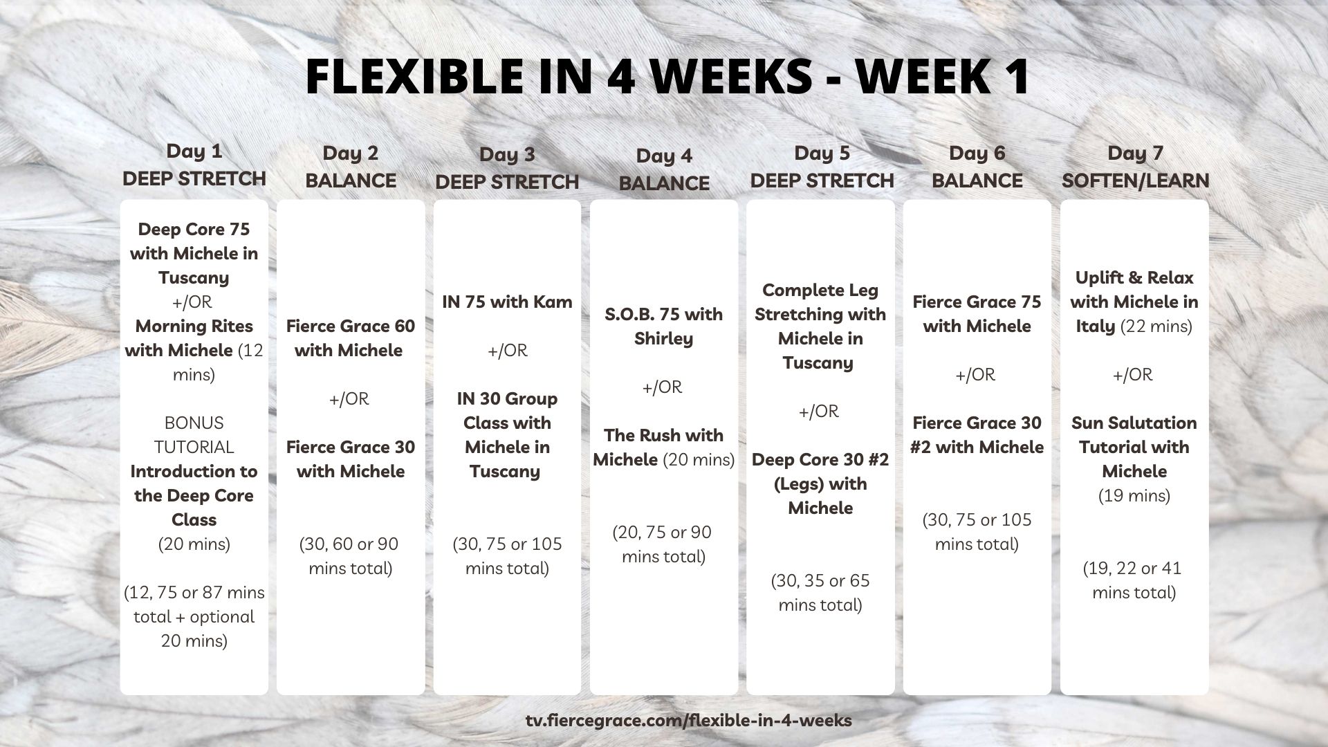 Flexible in 4 Weeks - Week 1 