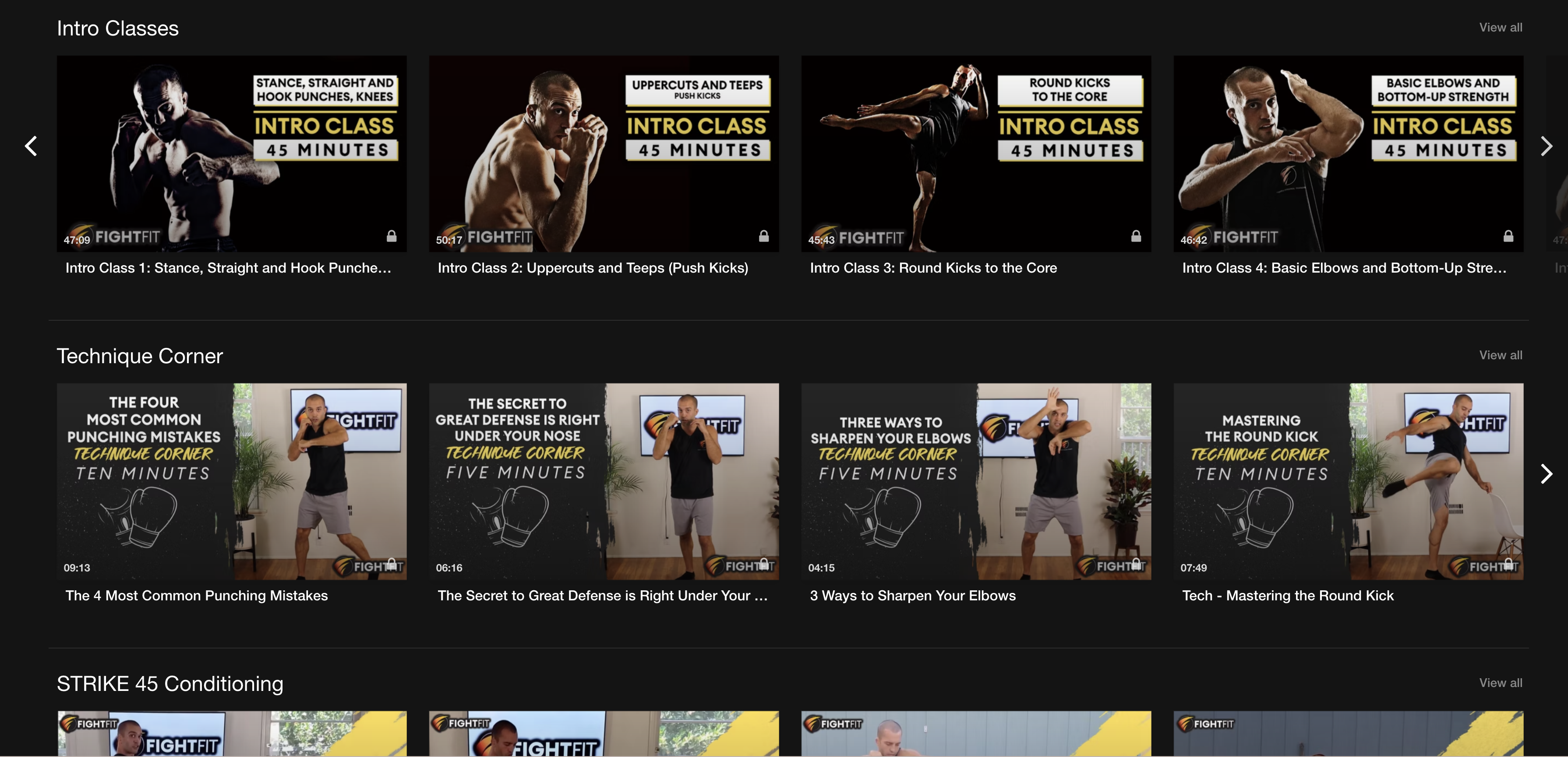 FightFit Online Video