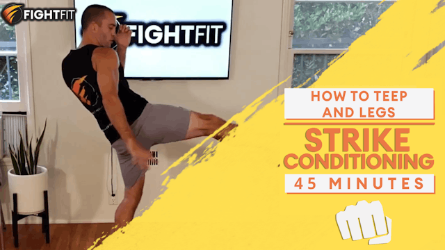 How to Teep (Push Kick) and LEGS