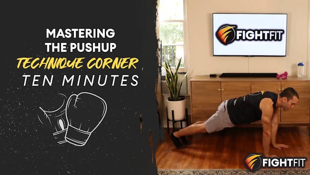 Technique Corner - Mastering The Pushup