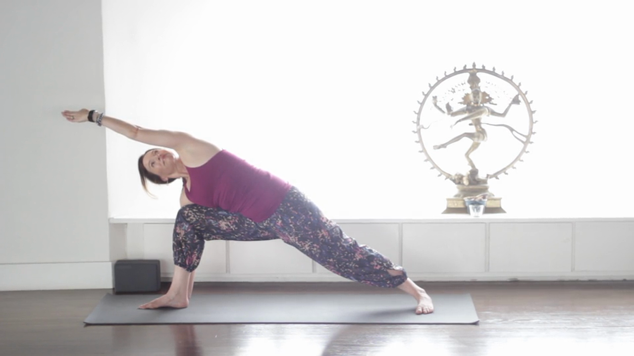 Alignment Focus: Extended Triangle Pose | Naturally Fit Living