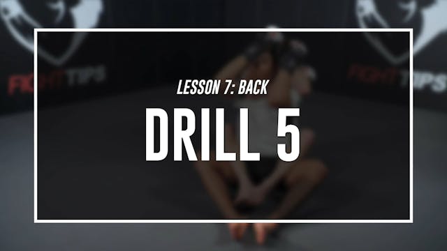 Lesson 7 - Back - Drill 5