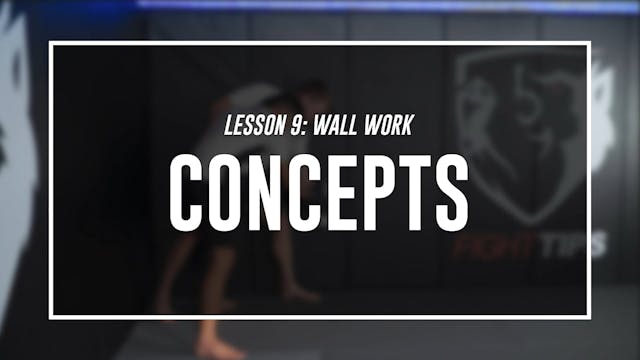 Lesson 9 - Wall Work - Concepts
