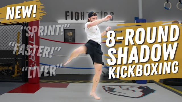 8-Round Shadow Kickboxing Workout