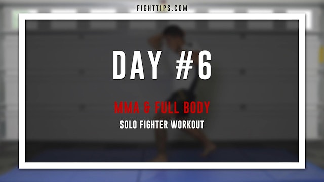 Day 6: MMA, Full Body Conditioning, & Recovery