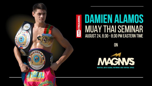 Damien Alamos Muay Thai Seminar