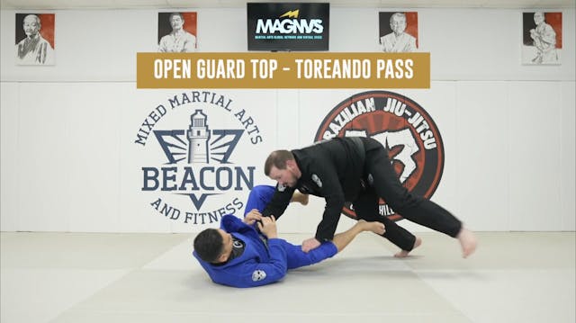 Open Guard Top - Toreando Pass