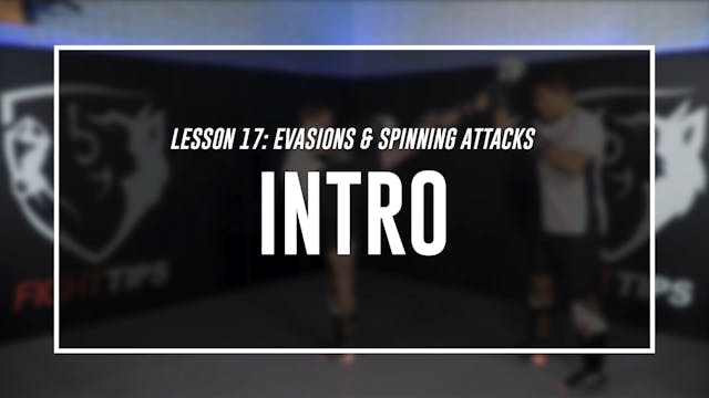 Lesson 17 - Evasions & Spinning Attacks - Intro