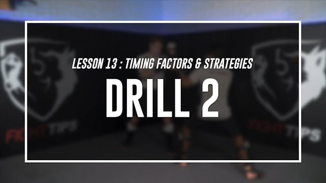 Lesson 13 - Timing Factors & Strategi...