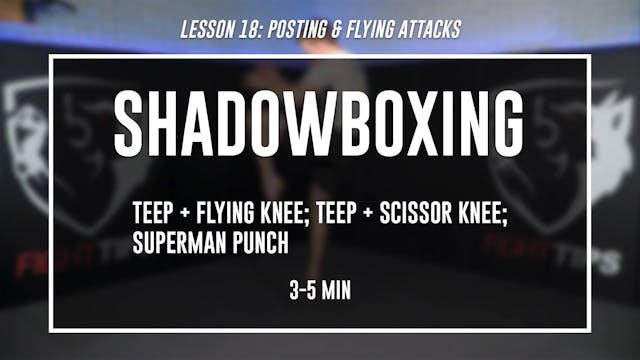 Lesson 18 - Posting & Flying Attacks - Shadow