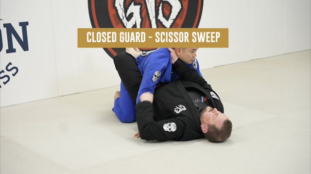 Closed Guard - Scissor Sweep