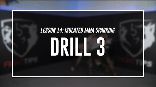 Lesson 14 - Isolated MMA Sparring - D...