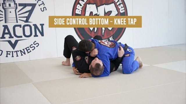 Side Control Bottom - Knee Tap