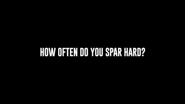 How Often do you Spar Hard?