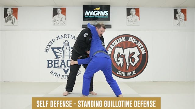 Self Defense - Standing Guillotine Defense