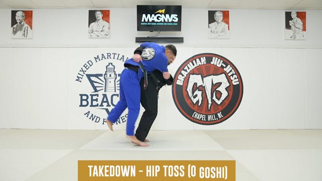 Takedowns - Hip Toss (O Goshi)