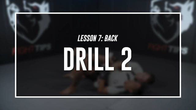 Lesson 7 - Back - Drill 2