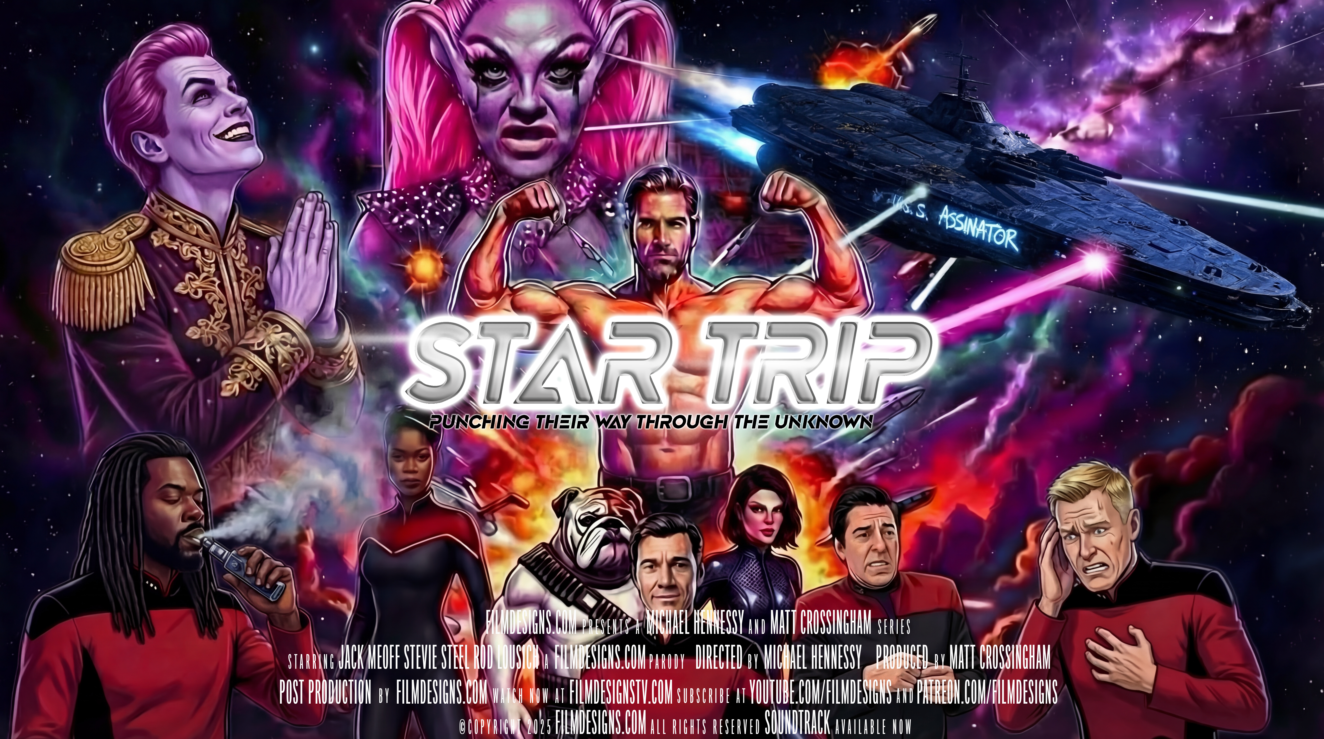 Star Trip -  TRAILER - The Wrath of Stevie Steel