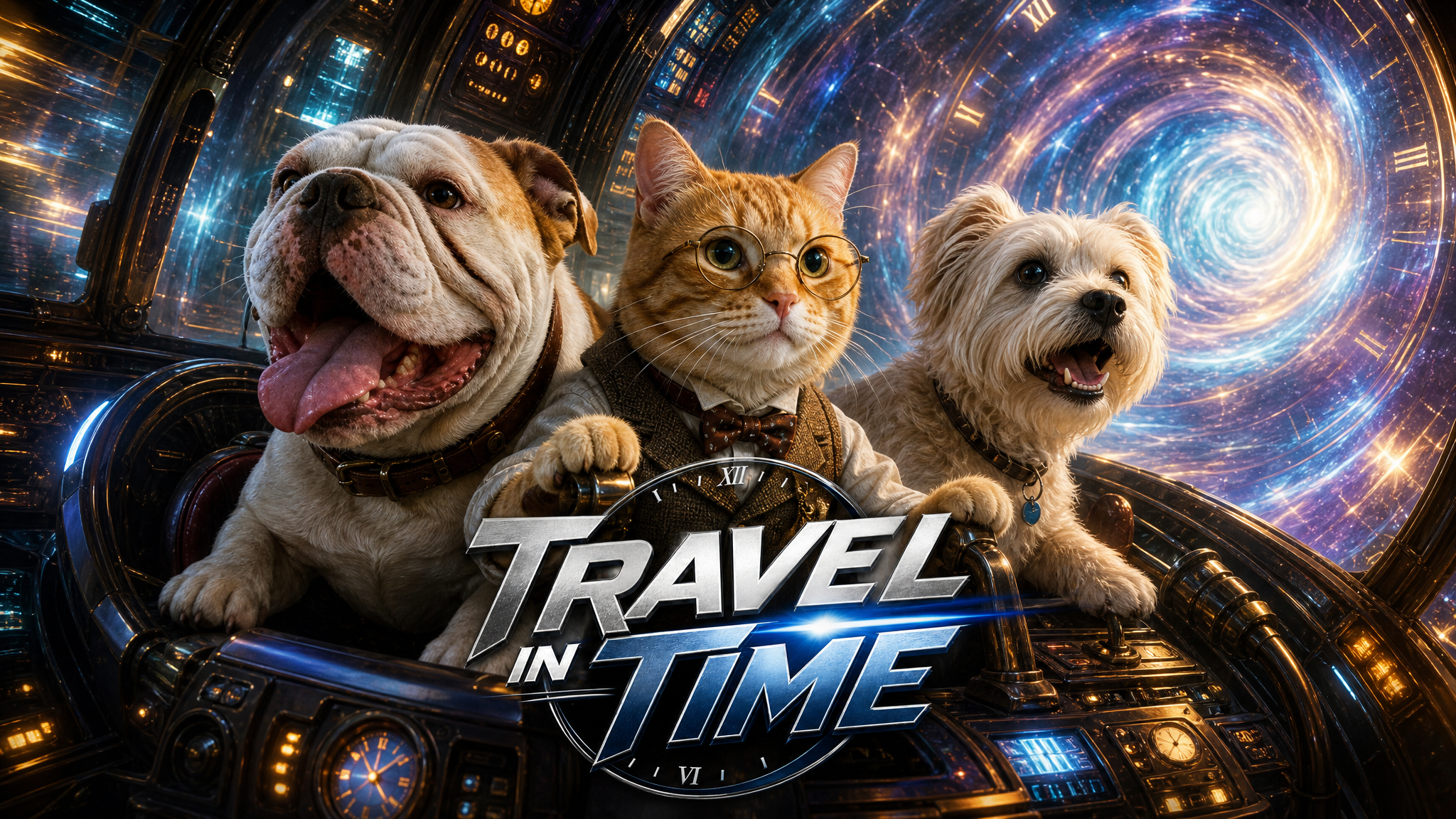 Travel in Time - It’s Science….Sort of! Brian, Tony and Mike travel in time!
