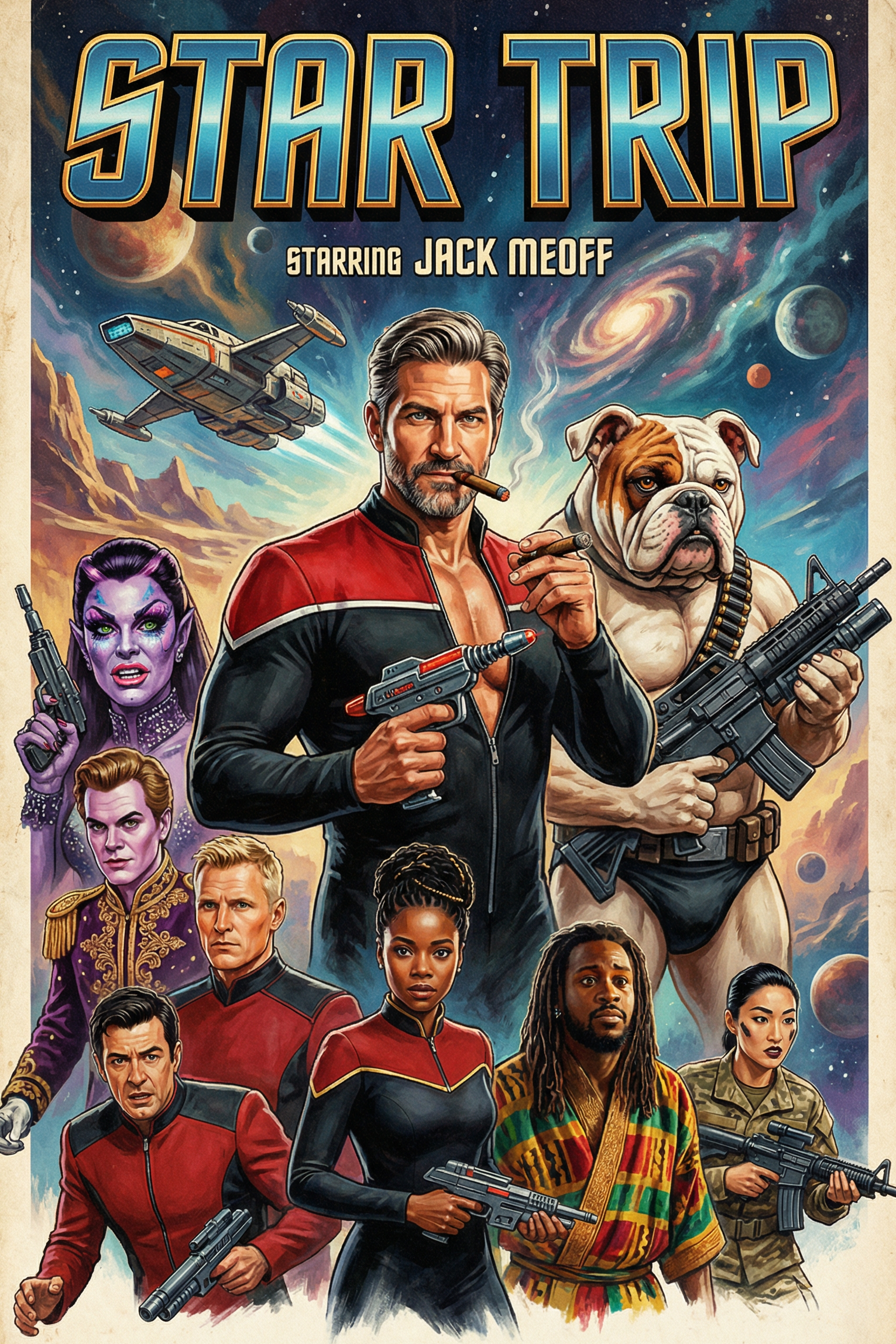 Star Trip The Wrath of Stevie Steel MuthaF#@! Trailer