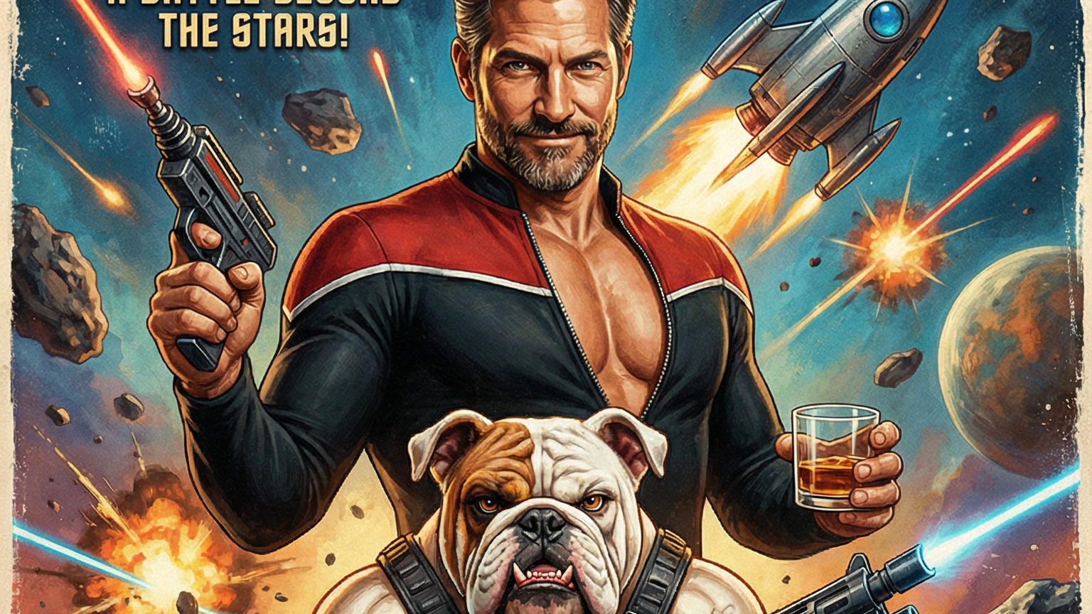 Star Trip the Wrath of Stevie Steel Poster: Jack and Jackson