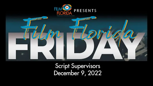 Script Supervisors