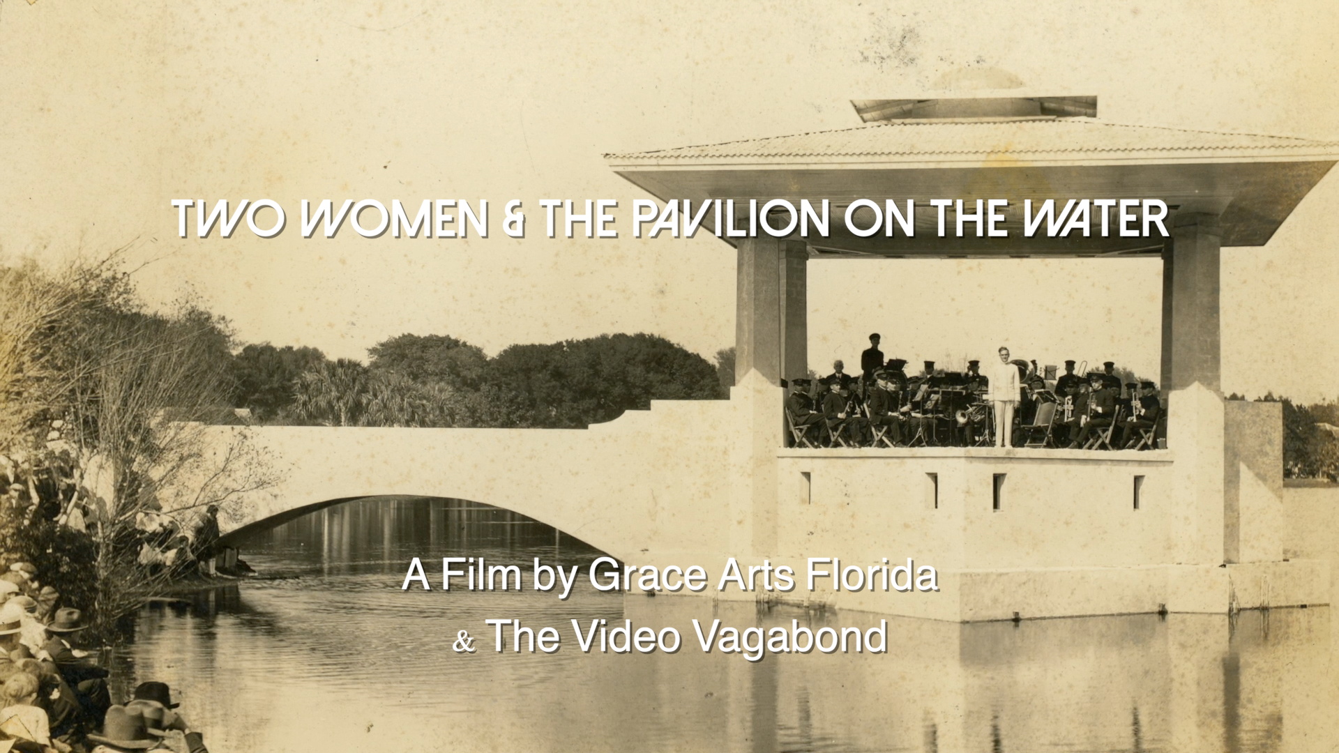 Two Women & the Pavilion on the Water