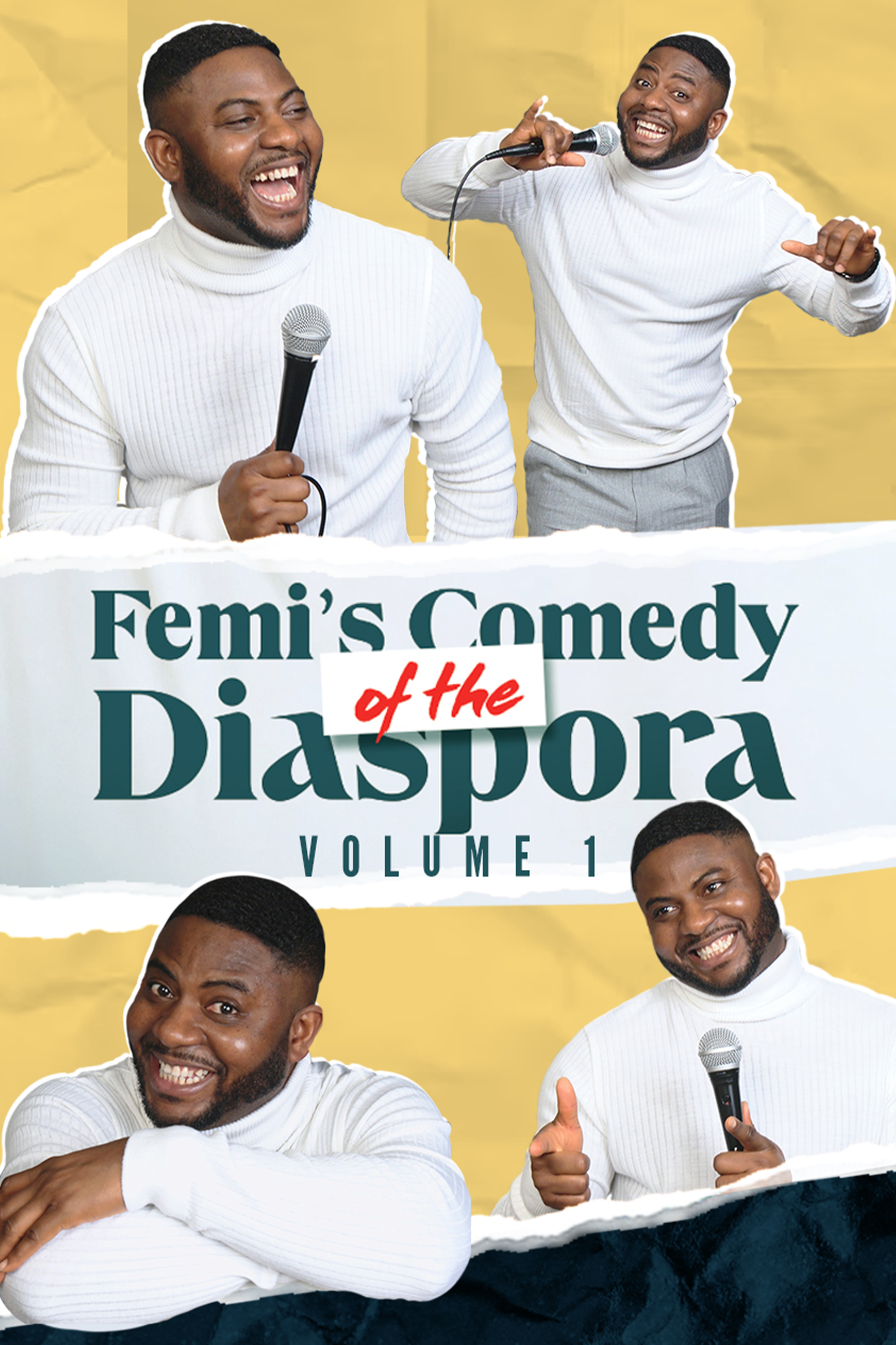 Femi's Comedy of the Diaspora Blue Volume