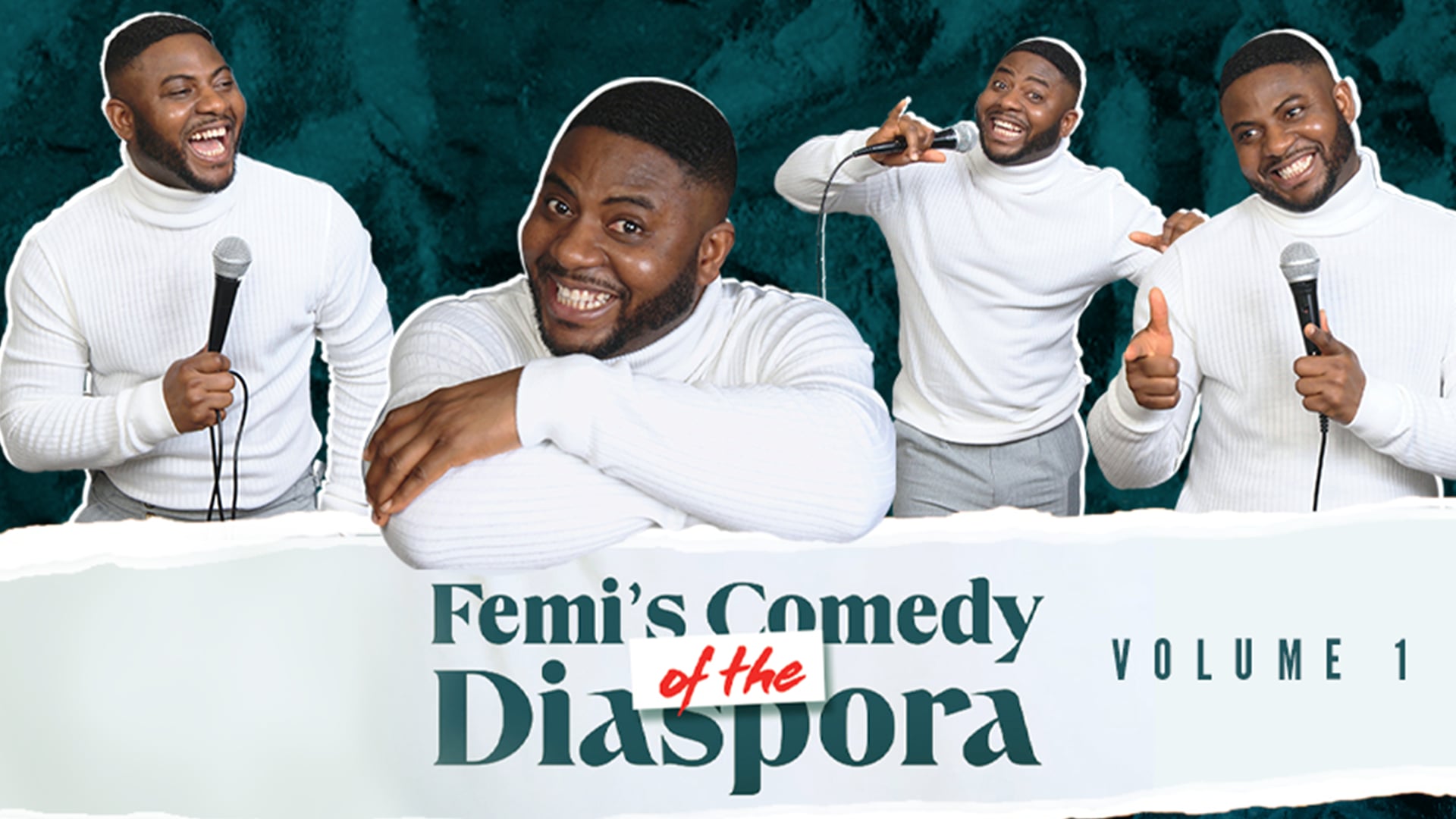 Femi's Comedy of the Diaspora Blue Volume