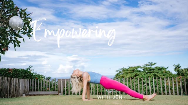 Empower yoga 32 mins