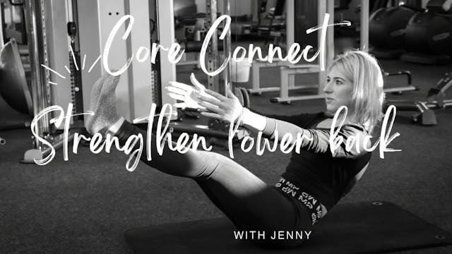 Lower back strengthening ~ core connect