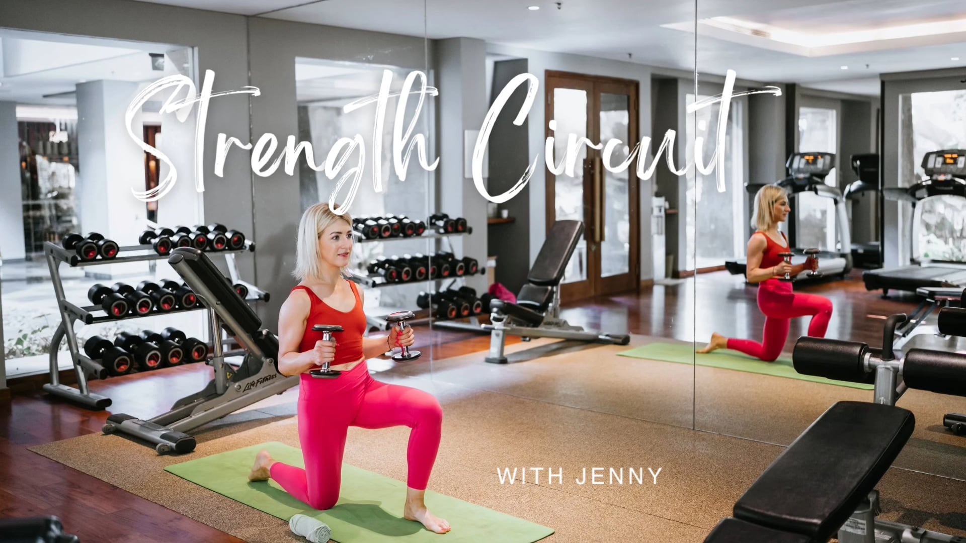 Strength circuit ~ rep workout 11 exercises