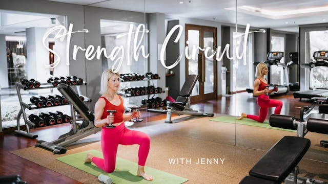 Strength circuit ~ rep workout 11 exercises