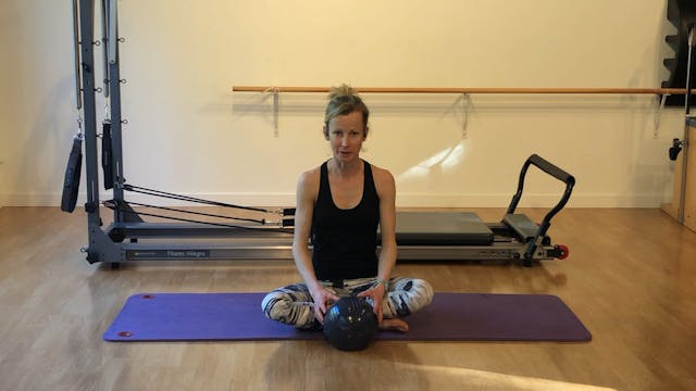 Mat level 1 with 8" ball