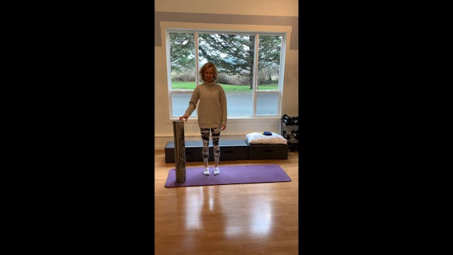 Restorative Pilates mat with Theraban...