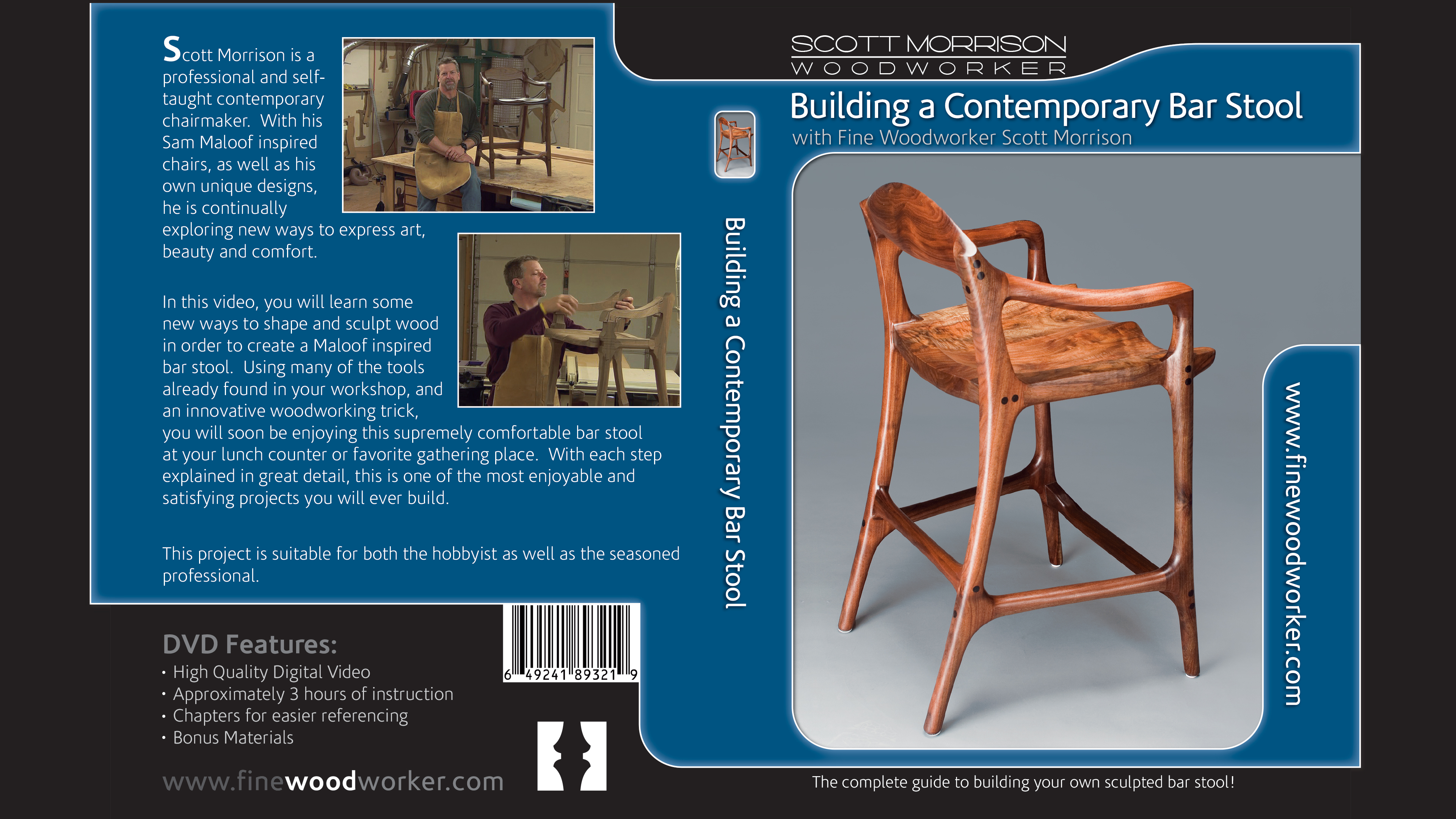 Building a Contemporary Bar Stool