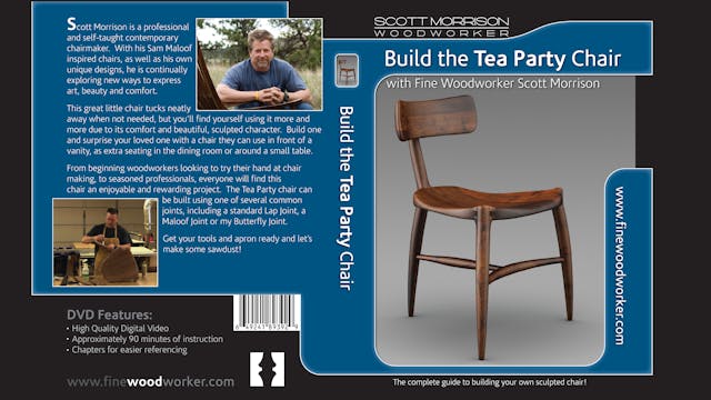 Build a Maloof Inspired Sculpted Table with Scott Morrison
