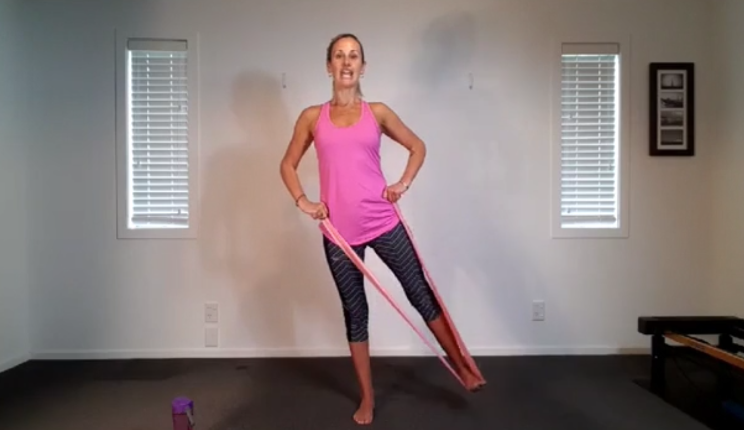 Mat Pilates with Resistance Bands