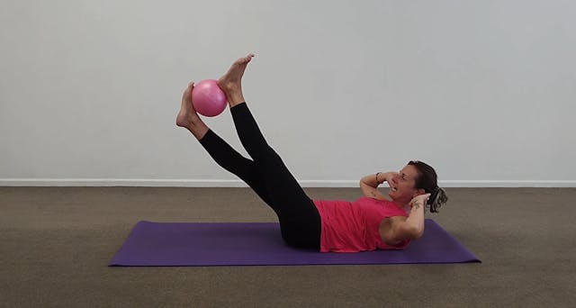 Mat Pilates with Ball Work