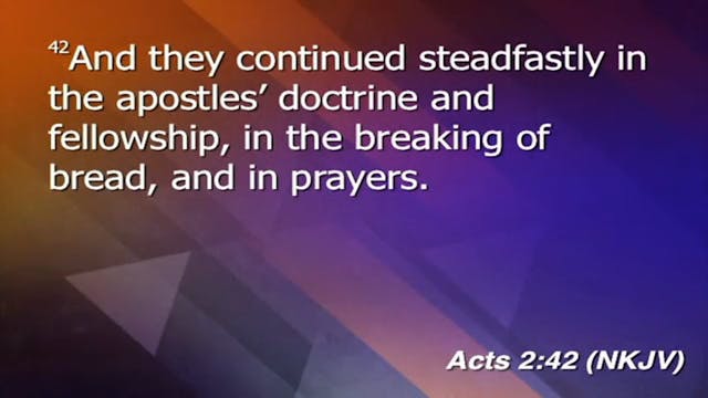 Doing life together: Prayer