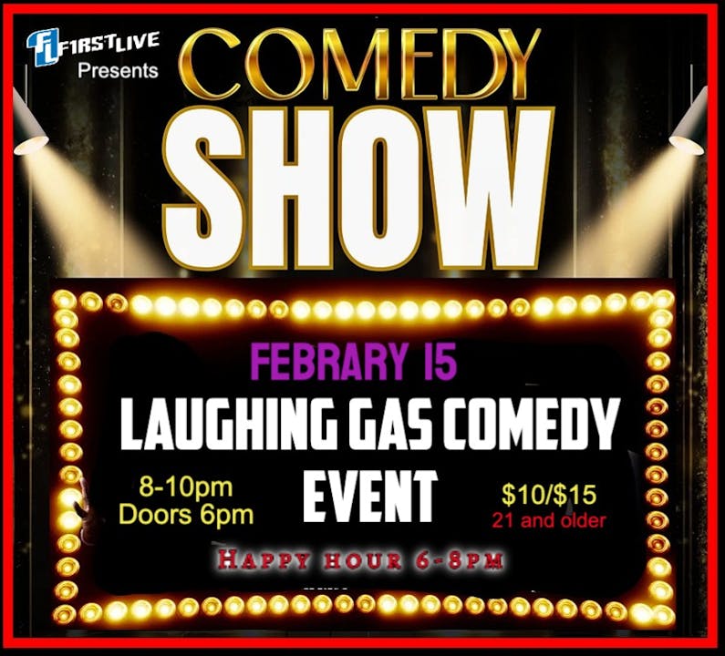 021525 Laughing Gas Comedy With Hash Sesay